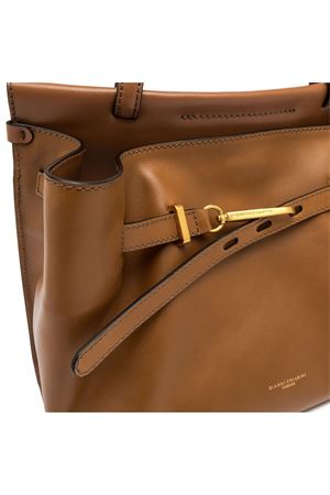 Brown Tilda top handle bag GIANNI CHIARINI | BS11491MDDPRCK206